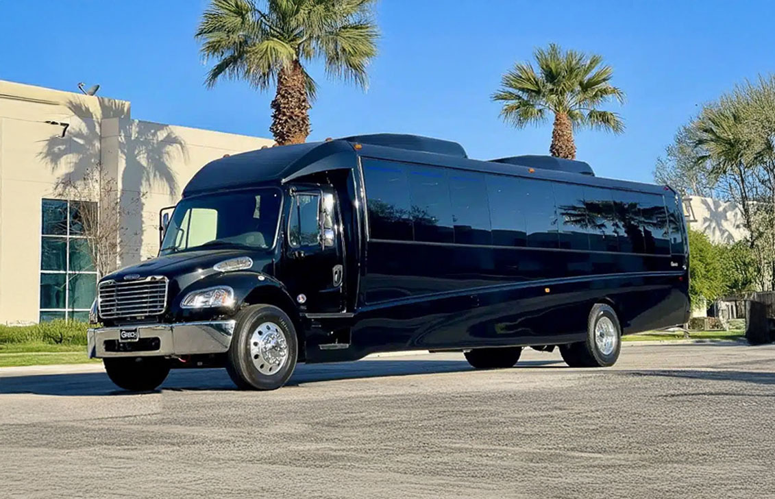 Exterior view of Luxury Mini Coach - 36 Passengers