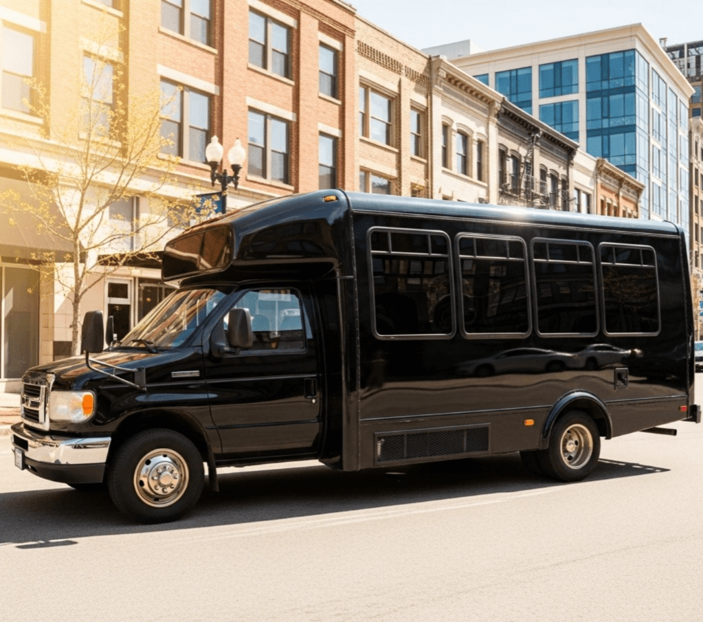 Exterior view of Small Party Bus - 14 Passenger