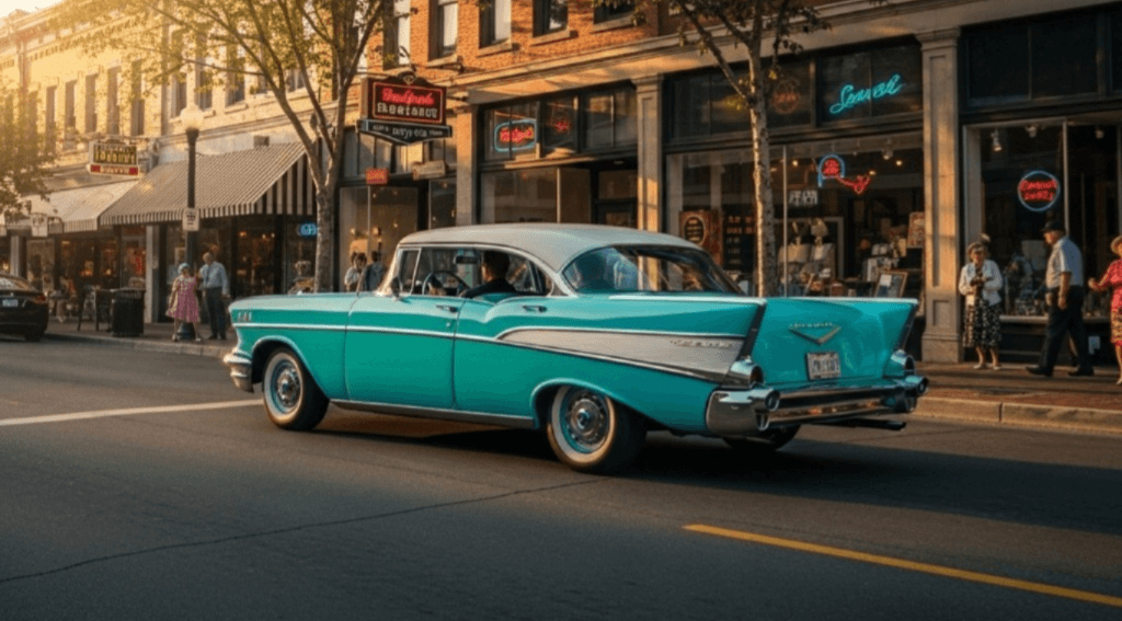 Classic Car for Nostalgic City Tours